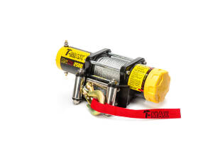 T-Max ATW PRO 2500 лебедка для квадроцикла со стальным тросом