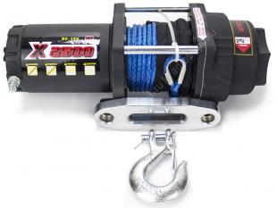 Master Winch X2500S лебедка для квадроцикла с синтетическим тросом
