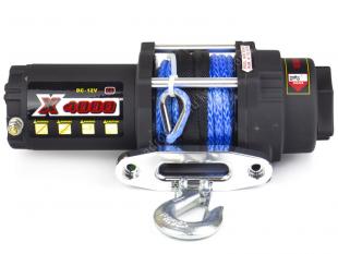 Master Winch X4000S лебедка для квадроцикла с синтетическим тросом