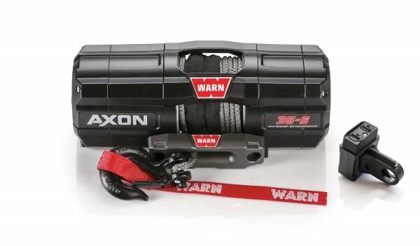 WARN ATV AXON 35-S Лебедка для квадроцикла с синтетическим тросом